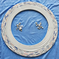 Тихий нанопластичный сталь изогнутый изогнутый шрифт