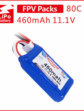 富力电池Redzone lipo80C 460mAh 11.1V 14.8V FPV电池组3S锂电池
