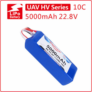 富力电池Redzone lipo 10C 5000mAh 22.8V  6S高压版锂电池组