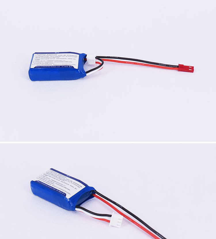 富力电池Redzone lipo 30C 600mAh 7.4V KT板室内飞机锂电池2S