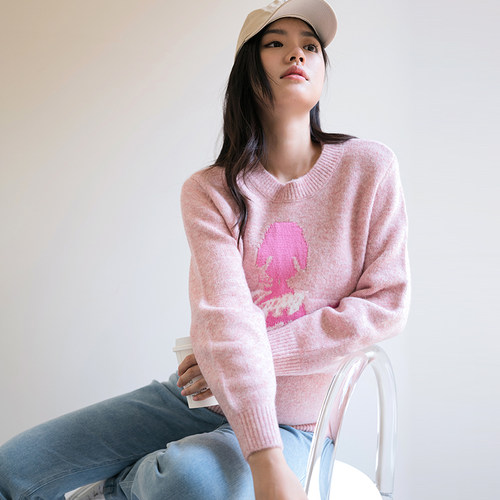 BELLYWEAR温柔软糯灯笼袖毛衫