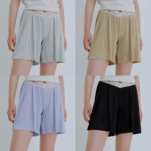 BELLYWEAR立体浮雕感短裤