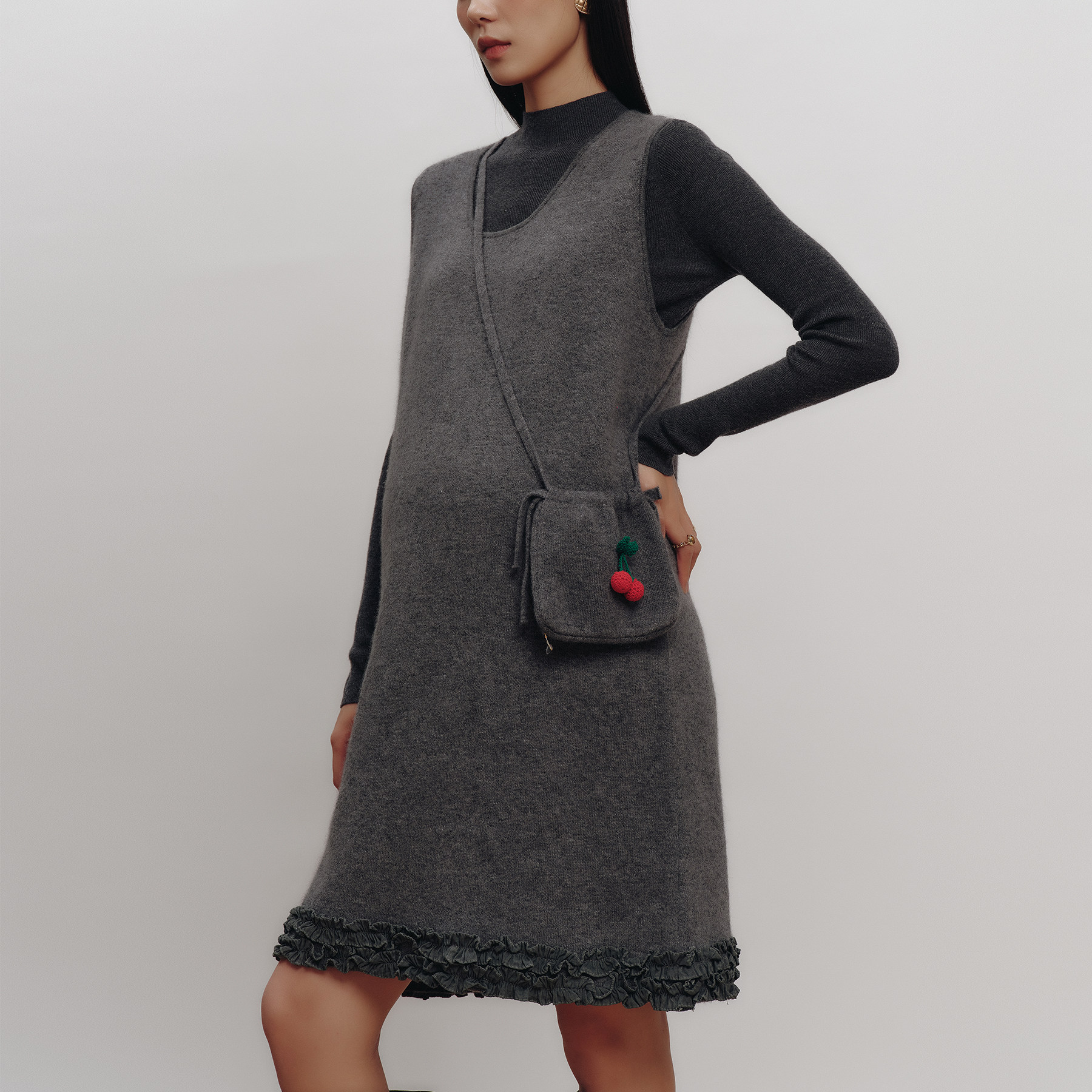 BELLYWEAR孕妇装2025新款冬装圣诞礼物背心裙斜挎包时尚穿搭套装,孕妇装/孕产妇用品/营养,套装,淘宝优惠券,粉丝福利购,淘宝优惠卷