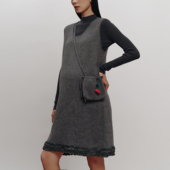 2025新款 春装 圣诞礼物背心裙斜挎包时尚 BELLYWEAR孕妇装 穿搭套装