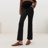 显瘦9分喇叭裤 外穿百搭通勤立体修身 2026春秋新款 BELLYWEAR孕妇裤