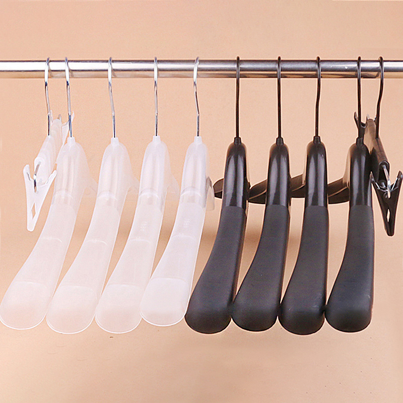 家用宽肩无痕晾晒衣架衣撑不起包