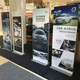 丽屏展示架门型展架80X180铝合金广告展示架立牌 快展展架海报架