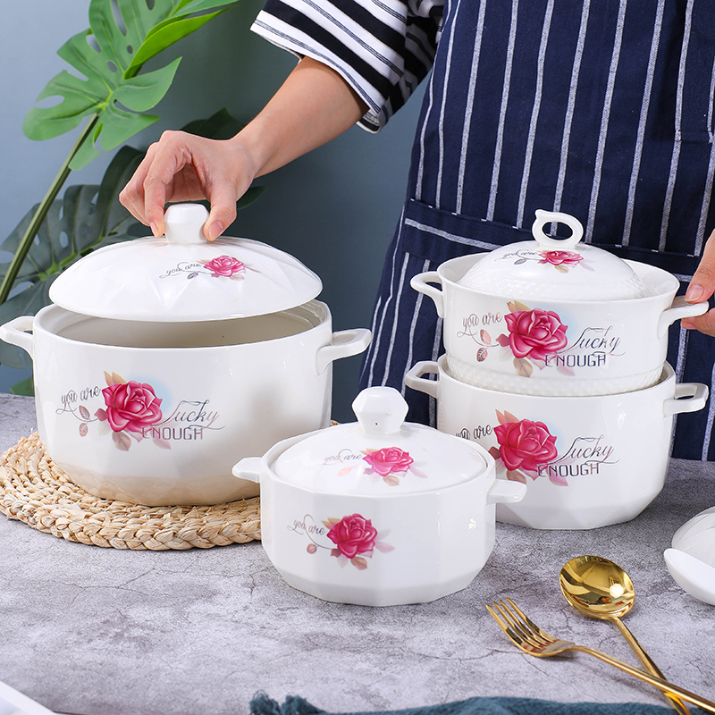 陶瓷碗大众汤碗微波炉