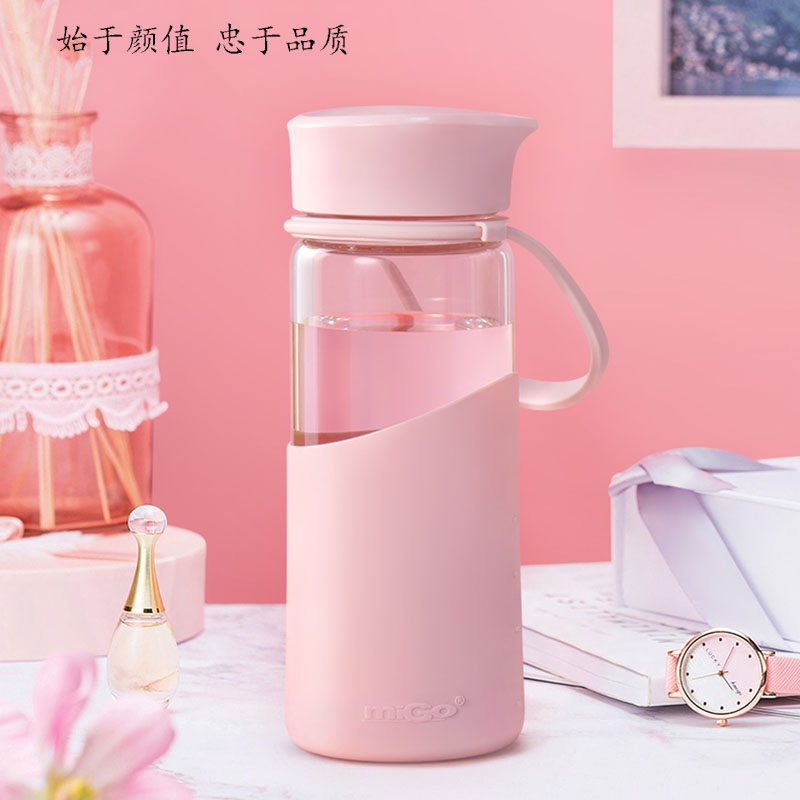 migo耐热无铅玻璃杯子男车载水杯学生水瓶女ins风简约可爱带茶滤|msdalam kategori pinggan mangkuk, Cup/cawan/cerek, Glass - dari Buy2taobao.com untuk memberikan perkhidmatan ejen Taobao profesional membeli