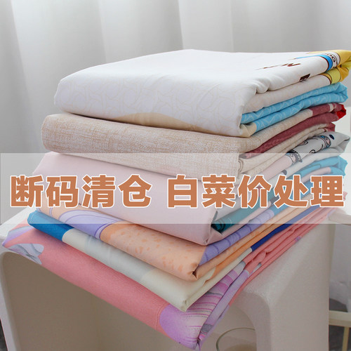 断码清仓，超值~白菜价处理床单单件加厚四季可用3米大尺寸不移位