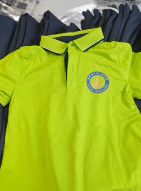 惠州体育学院春季夏季校服绿色运动服套装