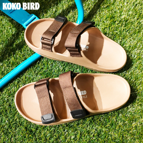 日本KOKOBIRD厚底踩屎感沙滩鞋