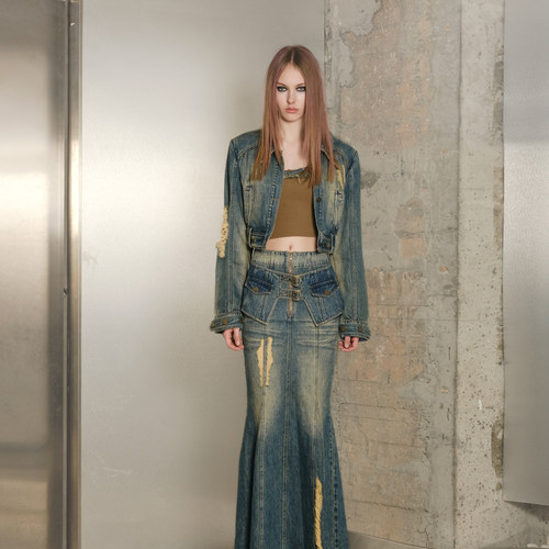 NN-NORTH NODE 2024SS牛仔外套+半身裙（分开拍）