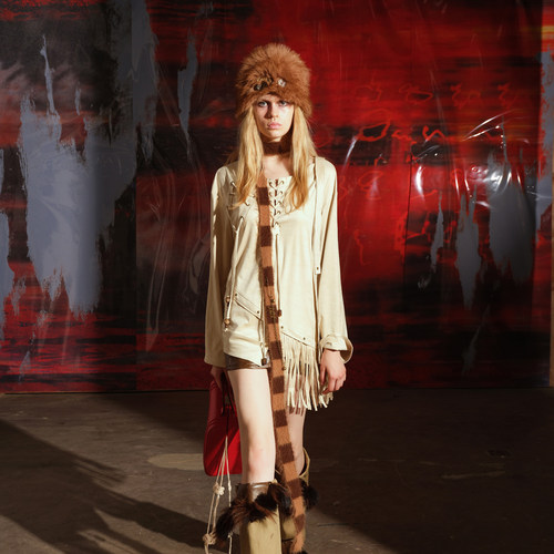 NN-NORTH NODE “牧人意志”抽绳流苏宽松卫衣