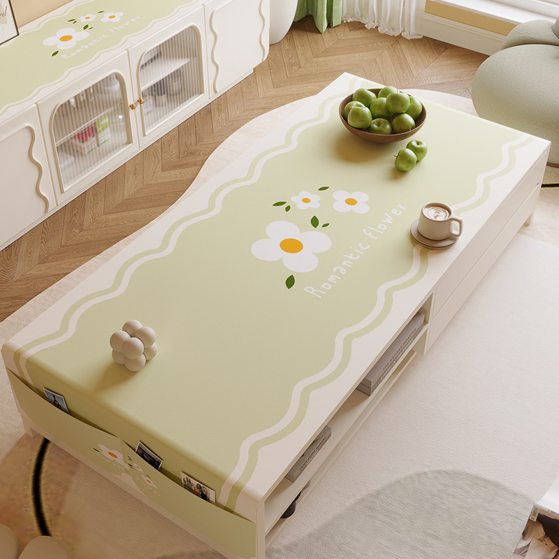 北欧ins风茶几布客厅防尘防水
