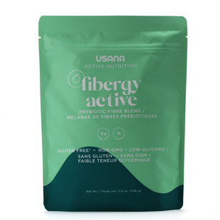 包邮 非转基因1件 多件多折 冲剂加版 美国usana优莎娜畅活纤维素袋装