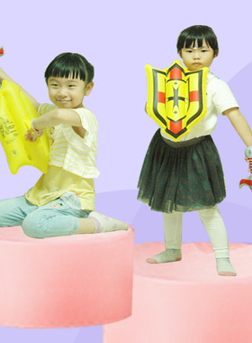 Bestway 万圣节化妆道具新品宝宝充气玩具剑盾组合游戏整蛊趣味套