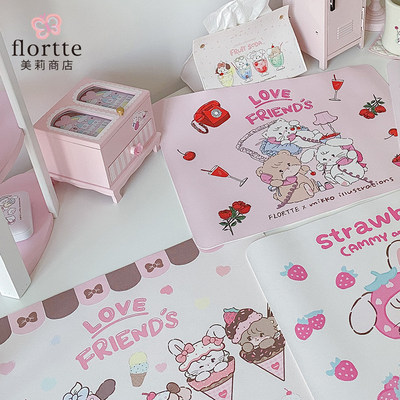 FLORTTE/花洛莉亚电脑桌垫鼠标垫