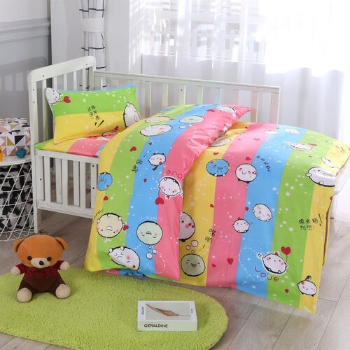 幼儿园被套单件110x140定制110x150专用120x150午睡磨毛冬小被罩