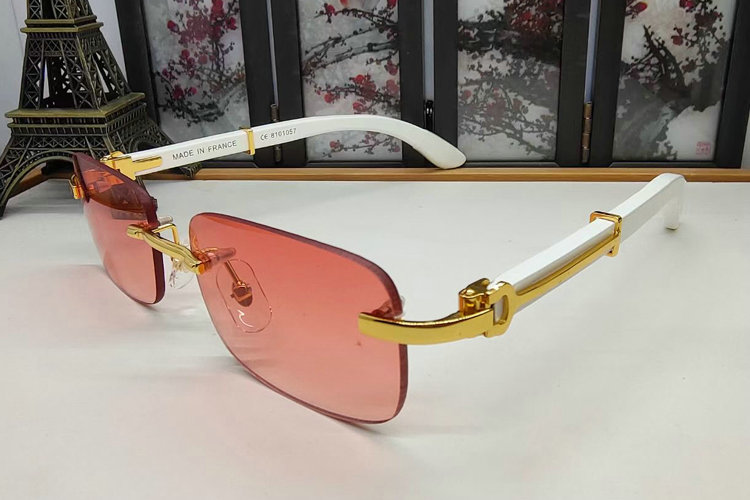 thumbnail for European and American big brand new men's personality sunglasses UV protection female driver driving windshield couple flat mirror
