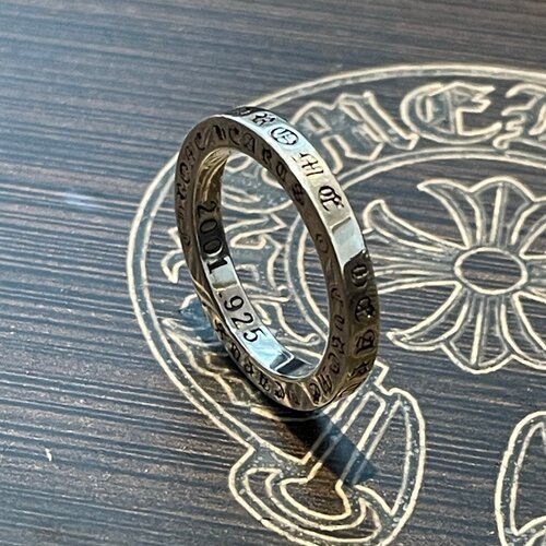 纯银十字架做旧戒指尾戒