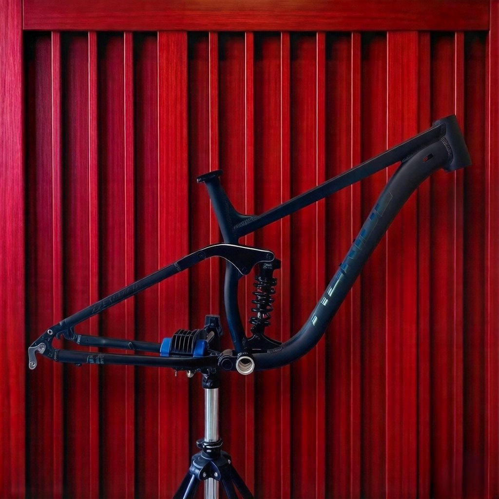 AURIDE速降软尾山地车架27.5寸赠送弹簧后胆软尾铝合金自行车架