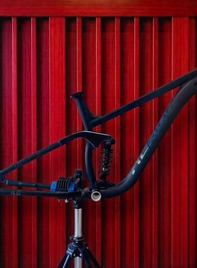 AURIDE速降软尾山地车架27.5寸赠送弹簧后胆软尾铝合金自行车架