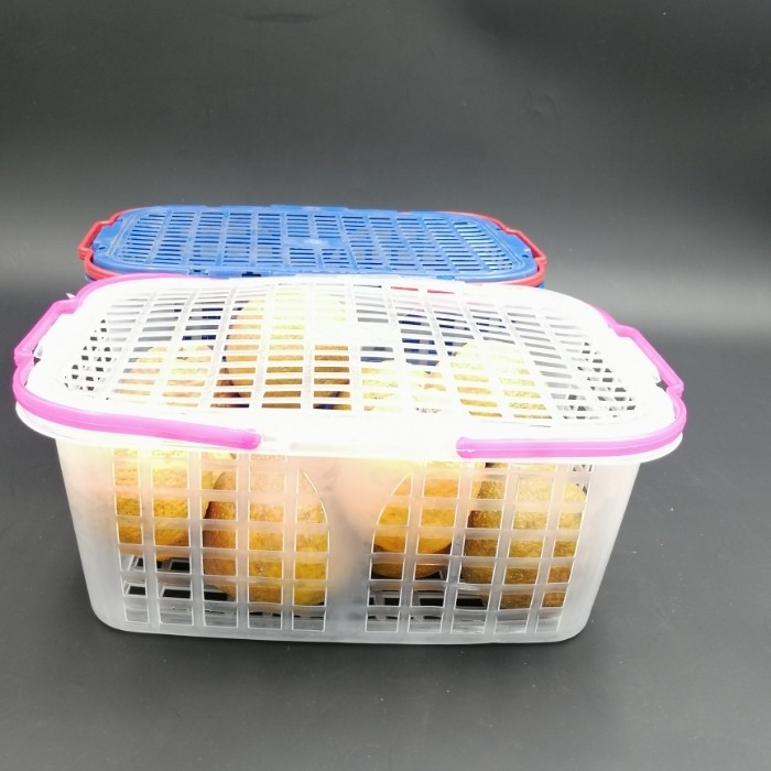 有盖塑料杨梅草莓水果篮子葡萄龙眼鸡蛋枇杷蘑菇手提筐橘子手提筐
