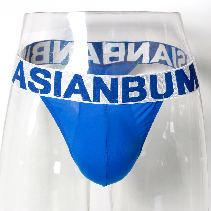 【拍3条69】asianbum三角裤超性感单丁丁字裤男腰冰丝男士内裤