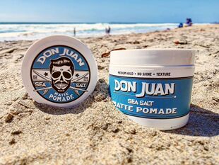 唐胡安donjuan海盐发油蓬松控油定型男士造型复古sea salt pomade