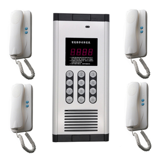 兼容家乐福家禄福330楼宇对讲系统 非可视语音对讲主机 电话门铃