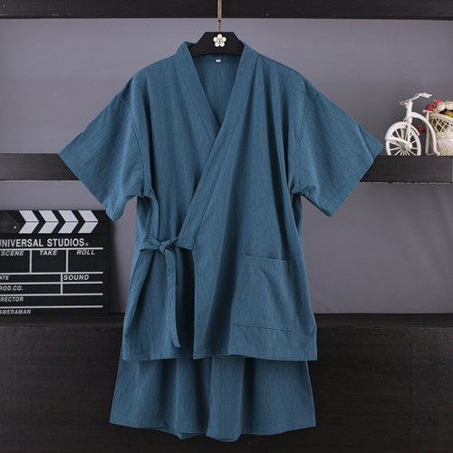 2024新款大码竹节棉针灸洗浴浴服