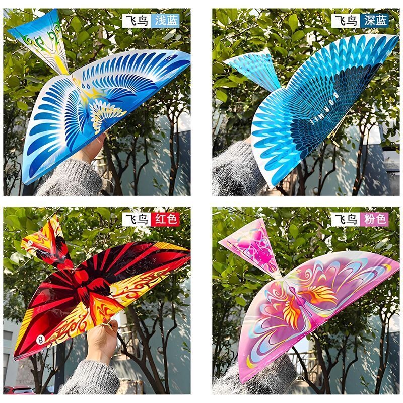 鲁班飞鸟仿真益智组装玩具飞机大号亲子互动机械飞行儿童户外运动图片