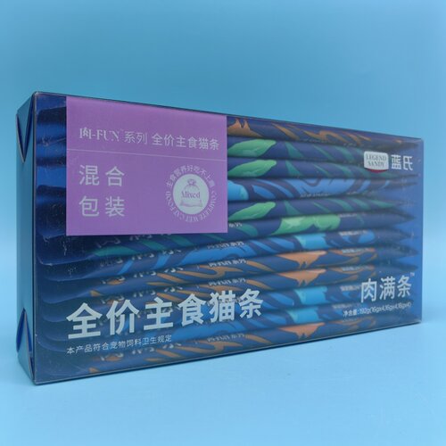蓝氏全价主食猫条肉满条192g