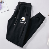 2026加绒女长裤 休闲显瘦中裤 子 女宽松春秋天胖mm加肥加大码 运动裤