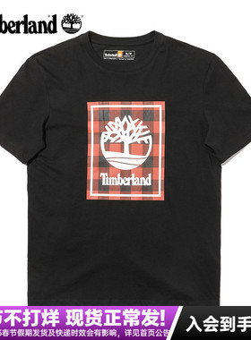 Timberland添柏岚户外男女款棉质透气运动休闲短袖T恤A298F/A2KEM