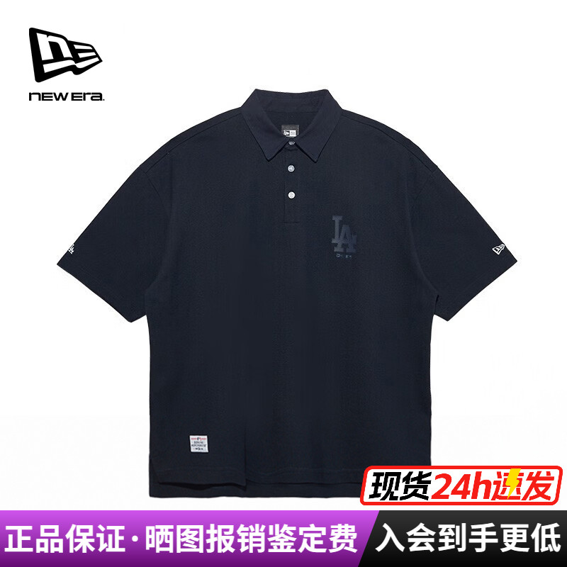 NewEra纽亦华男女MLB系列休闲宽松舒适透气潮短袖POLO衫13718754