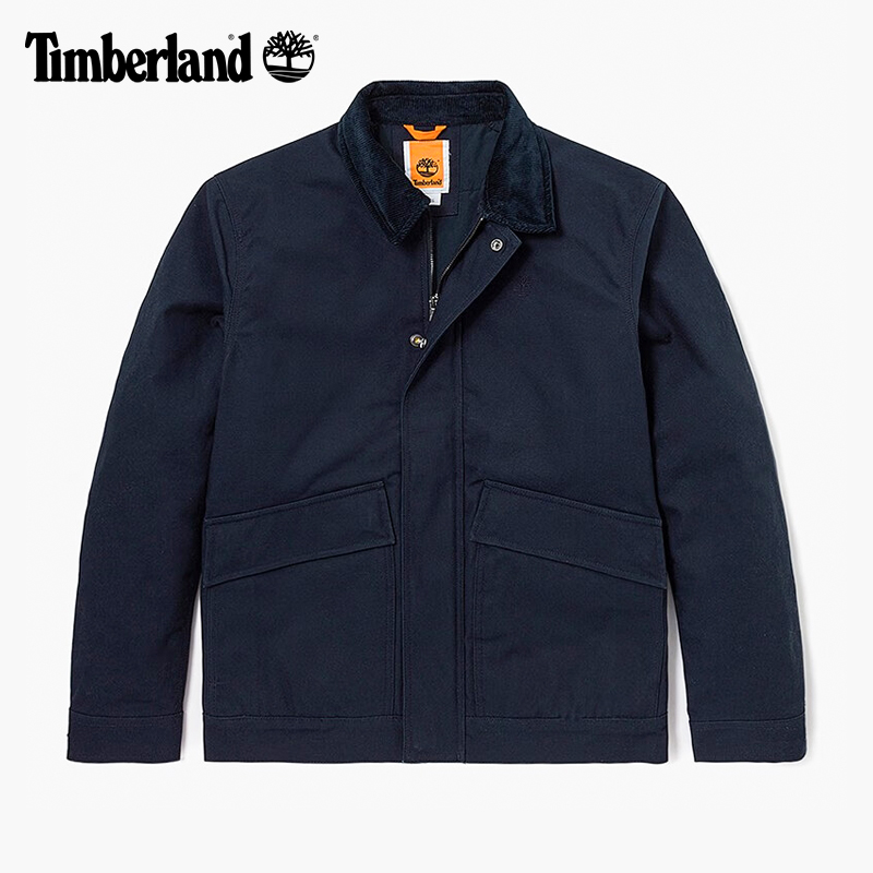 Timberland添柏岚户外男防泼水夹棉保暖休闲工装棉服外套|A2A48