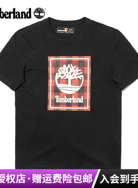 Timberland添柏岚户外男女款棉质透气运动休闲短袖T恤A298F/A2KEM