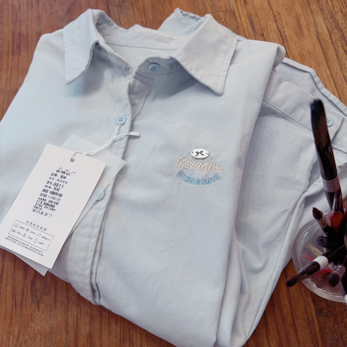 高品质 日常好搭配 外搭好物 休闲慵懒风 复古做旧水洗厚衬衫外套