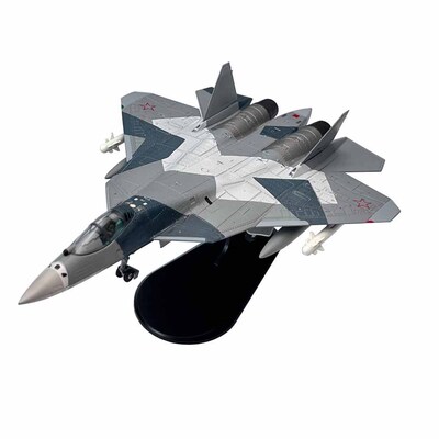 WLTK1/100SU57合金弹舱航模