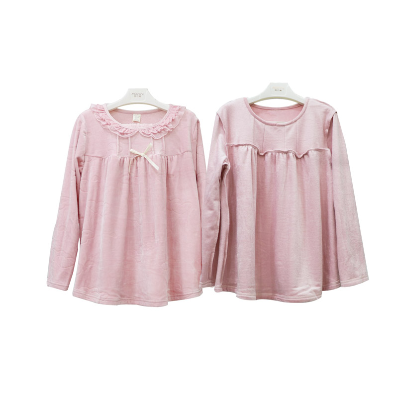秋冬季法兰绒加厚家居服专柜新品