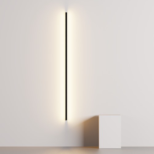 极简客厅卧室长条壁灯无主灯氛围