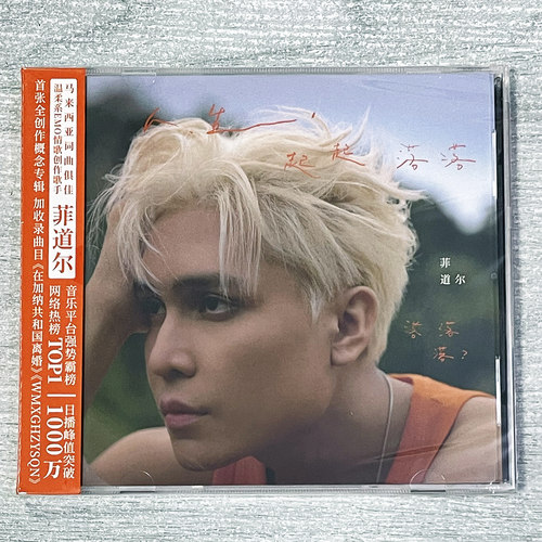 官方正版专辑 菲道尔 人生起起落落 CD 阿拉斯加海湾原创流行音乐