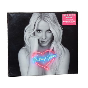 全新正版 布兰妮:真我妮裳中国豪华限定版CD送限量精美便签本