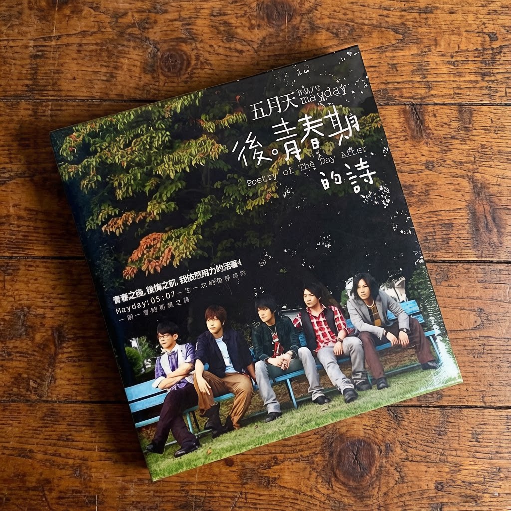 台版现货 正版 Mayday五月天专辑 后青春期的诗 CD唱片+歌词本