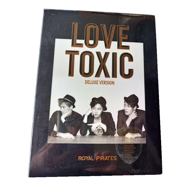 正版现货:royal pirates 皇家海盗团 爱情毒药 cd豪华版 唱片