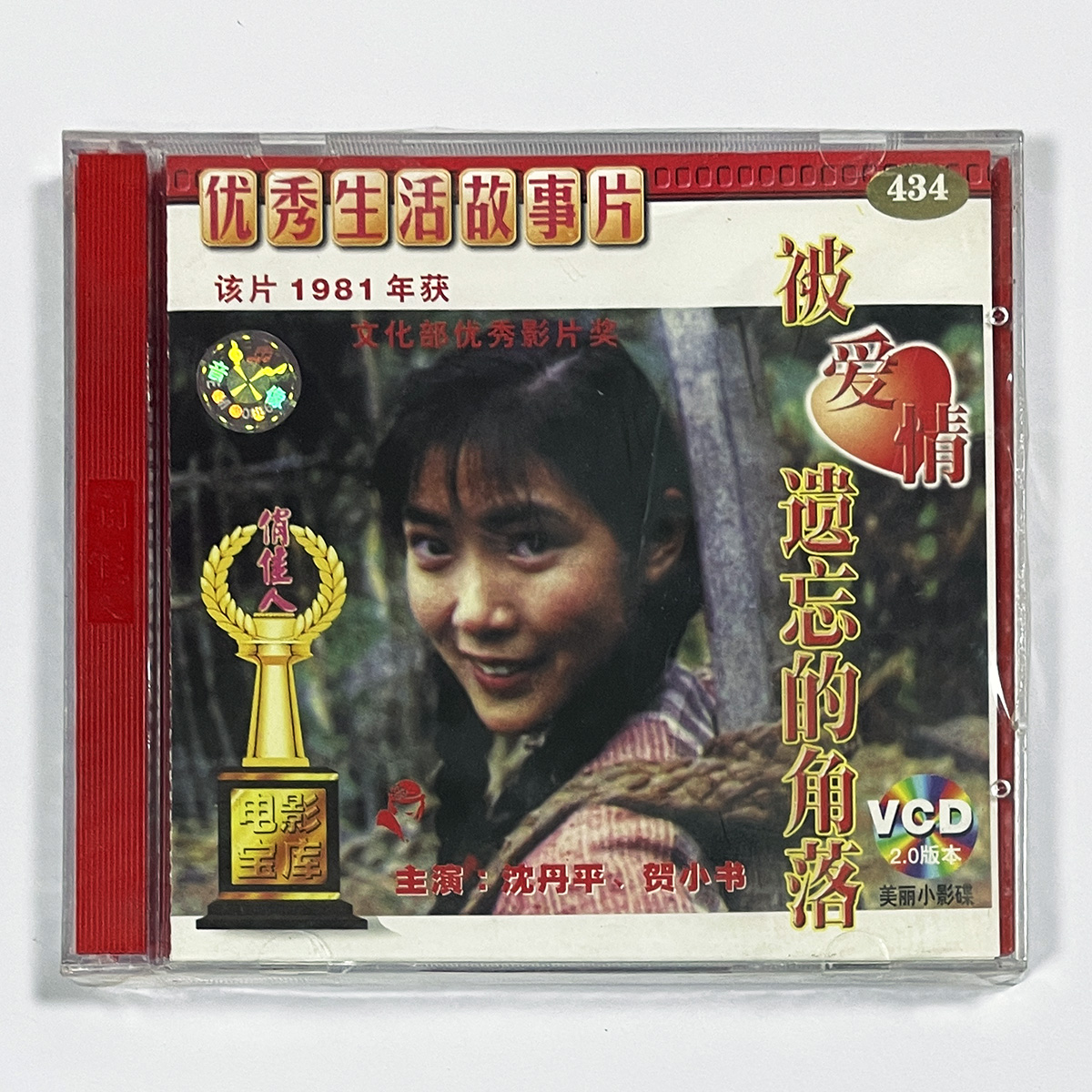 正版老电影碟 生活故事片 被爱情遗忘的角落 2VCD 沈丹平 贺小书