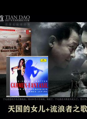天国的女儿原装正版cd +小提琴发烧碟 穆特流浪者之歌CD