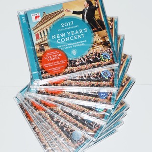 Concert 正版 Year 2017年维也纳新年音乐会New 2CD 古典碟片